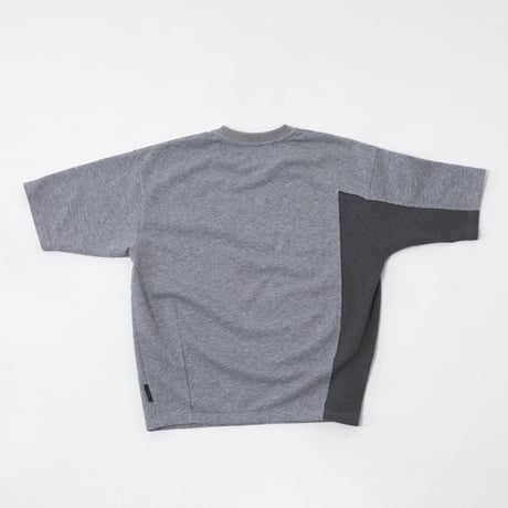 Logo Docking Tee-ミックスグレー