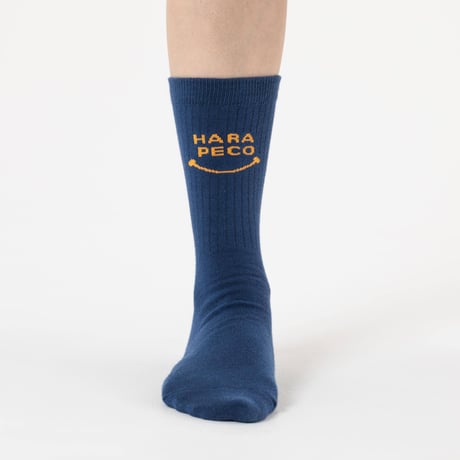 HARAPECO SMILE SOCKS - ブルー