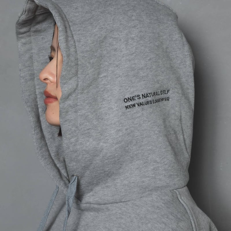 Neko Hoodie(ziitto)-グレー | harapeco Store