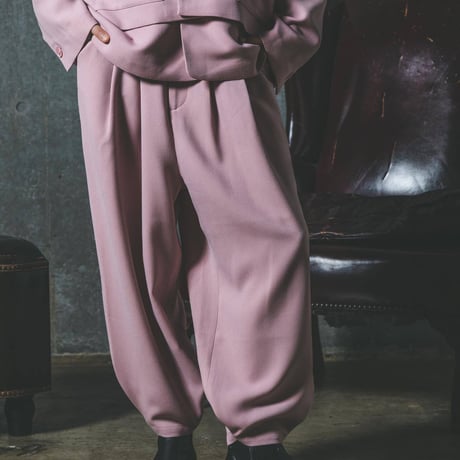 Three-piece suit Pants-ピンクベージュ