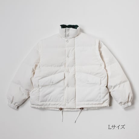 Stand Collar Down Jacket - ホワイト