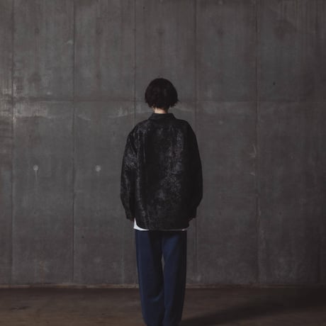 Jacquard Shirts-ブラック