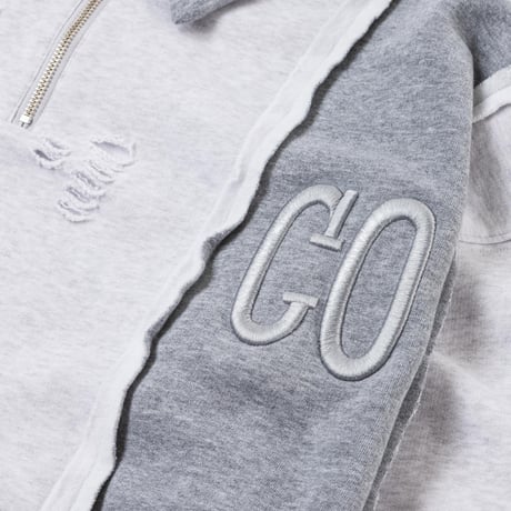Rebuild HalfZip Sweat - グレー