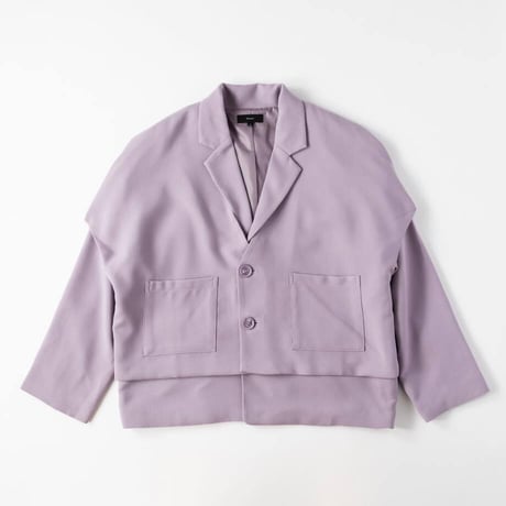 Three-piece suit Jacket-ライトパープル