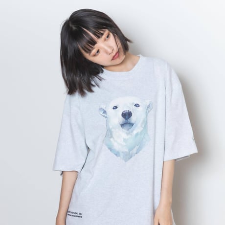 ShiroKuma Tee - グレー