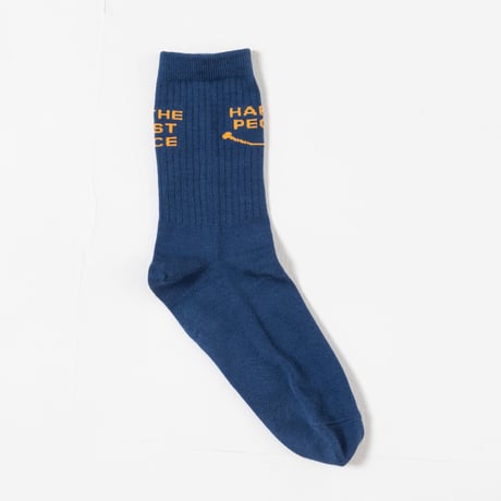 HARAPECO SMILE SOCKS - ブルー