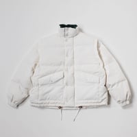 Stand Collar Down Jacket - ホワイト