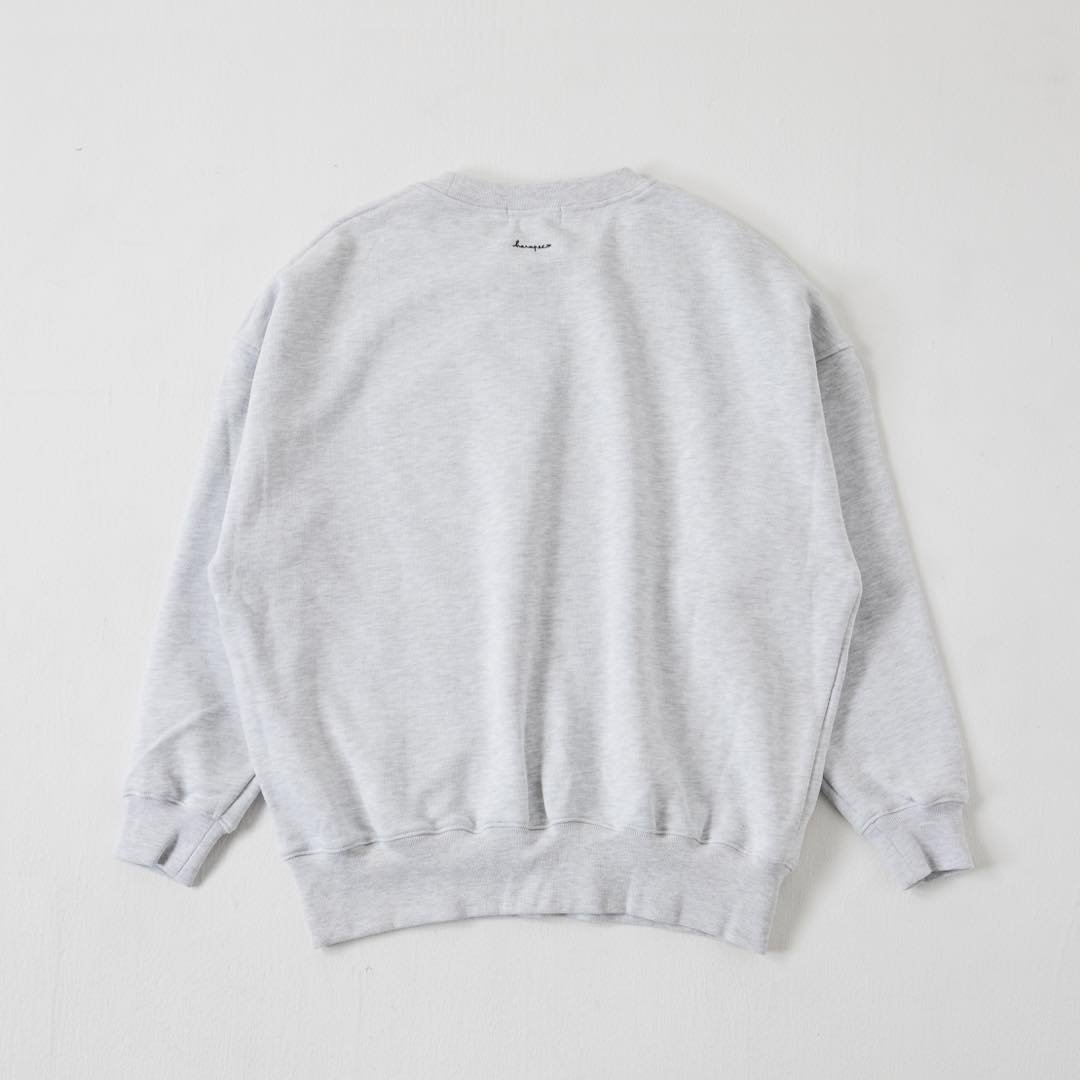 Neko Sweat(Akubi)-ホワイト | harapeco Store
