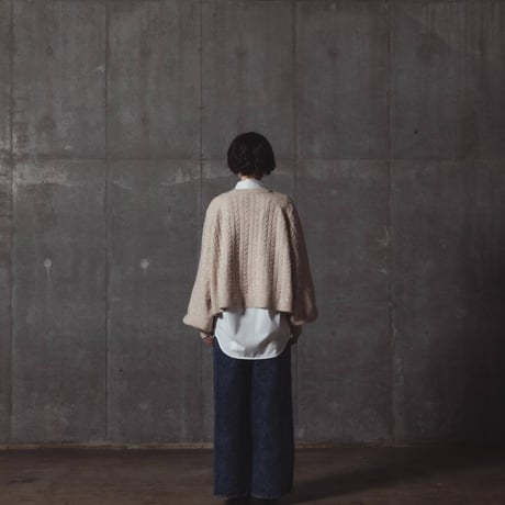 Rough-Knit Sweater-オートミール
