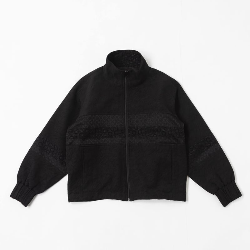 裏地ナイロン100%harapeco / Zip Line Jacquard Jacket