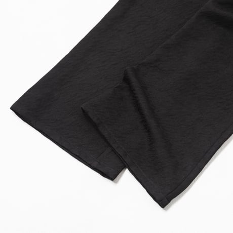 [e]Jacquard Pants-ブラック