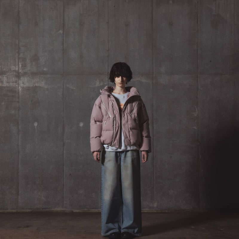 Down Jacket-ピンクベージュ | harapeco Store
