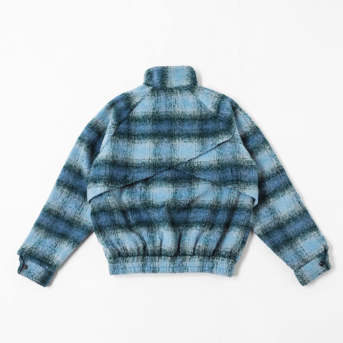 HARAPECO Checked Outer Jacket グリーンL はらぺこ Checked Outer Jacket-グリーン | harapeco Store