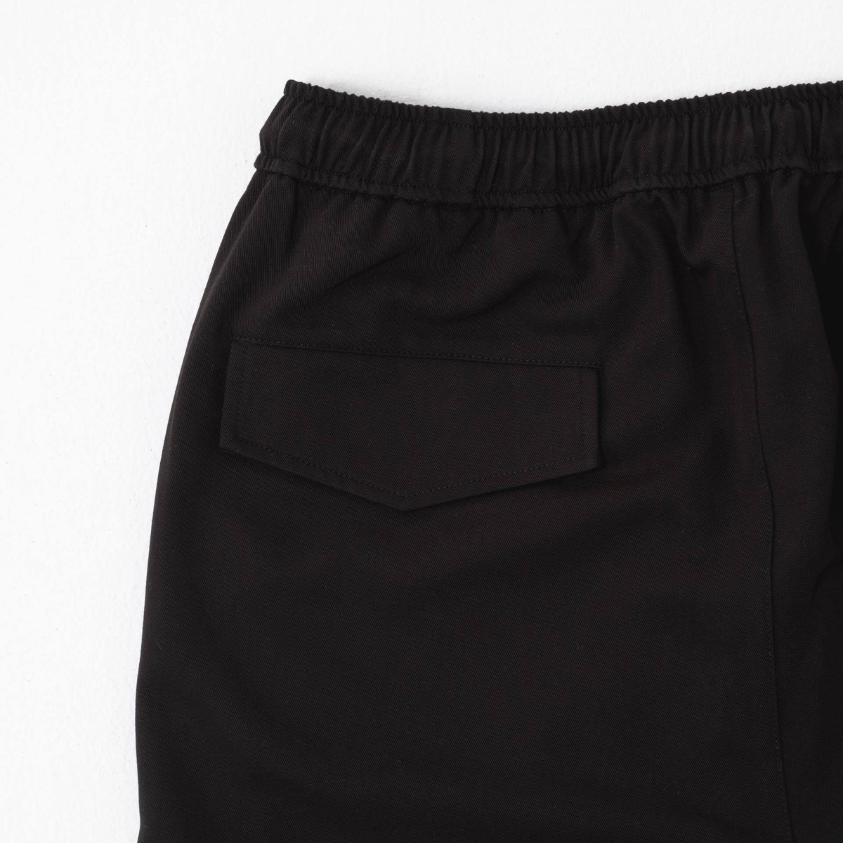 Layered Half Pants-Black | harapeco Store