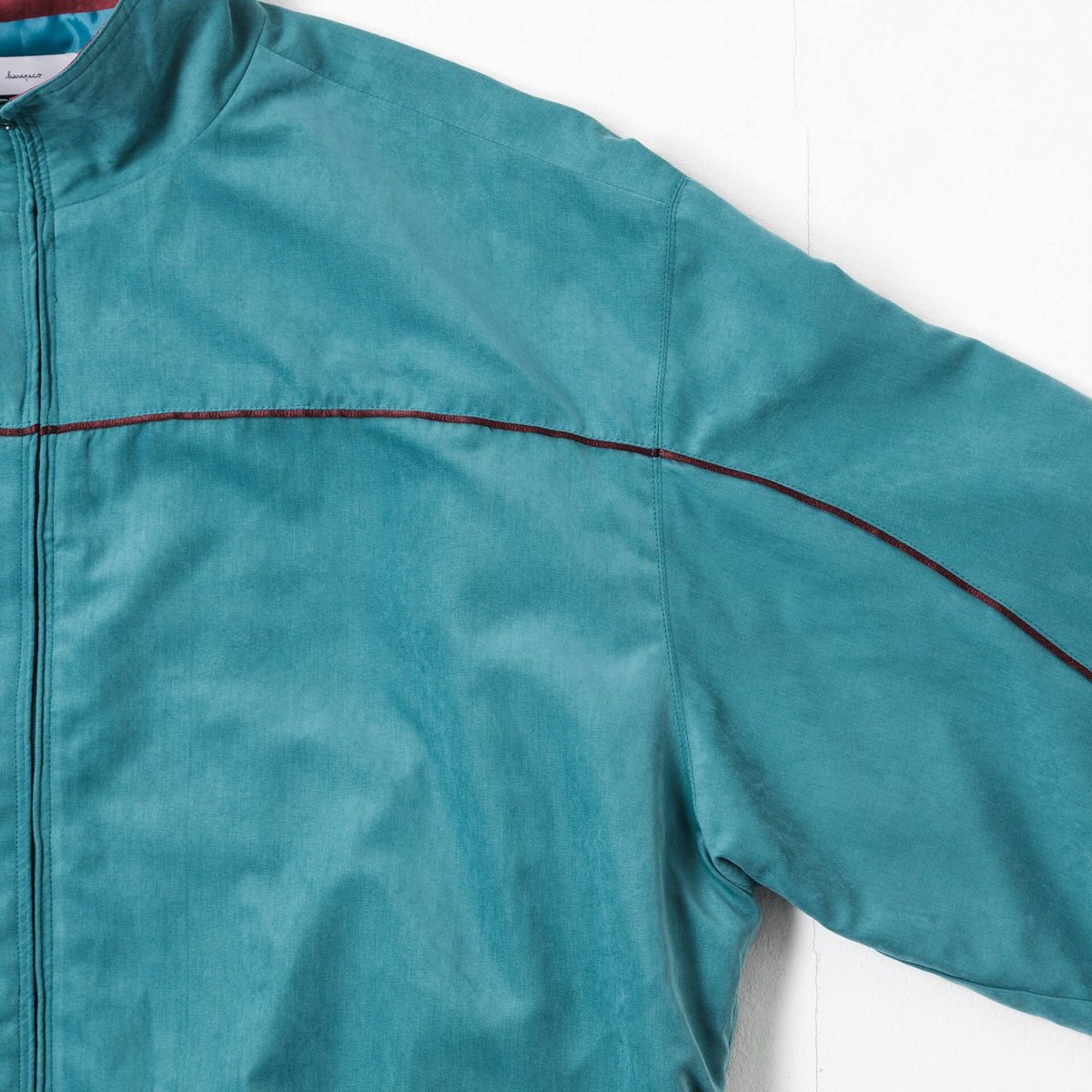 Color Suede blouson-25SS- - グリーン