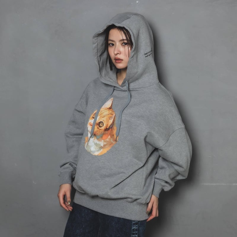 gypsohila novel hoodie グレー　完売品　ジプソフィア gypsohila novel hoodie グレー 完売品 ジプソフィア
