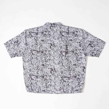 Jacquard Shirts Jacket-ブラック