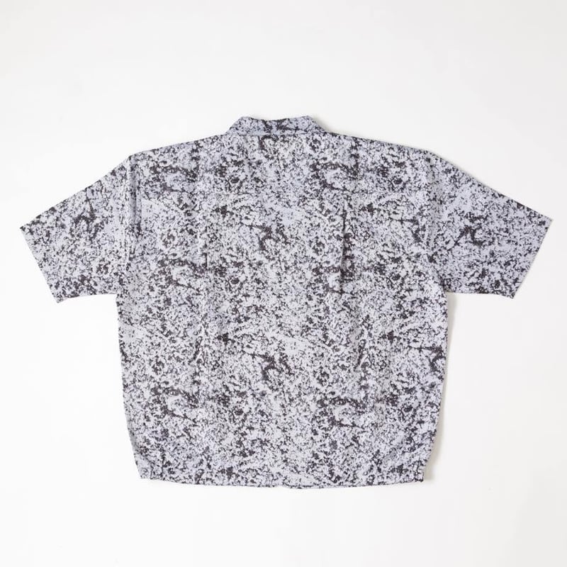 Jacquard Shirts Jacket-ブラック | harapeco Store
