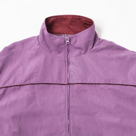 Color Suede blouson-23AW--パープル×レッド