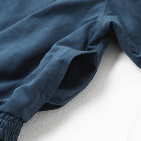 Color Suede blouson-23AW--グリーン×イエロー