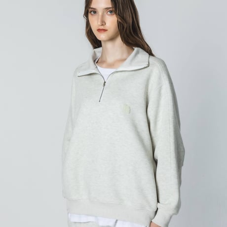 HalfZip Sweat - ホワイト