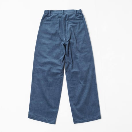 [e]Corduroy Pants-ブルー