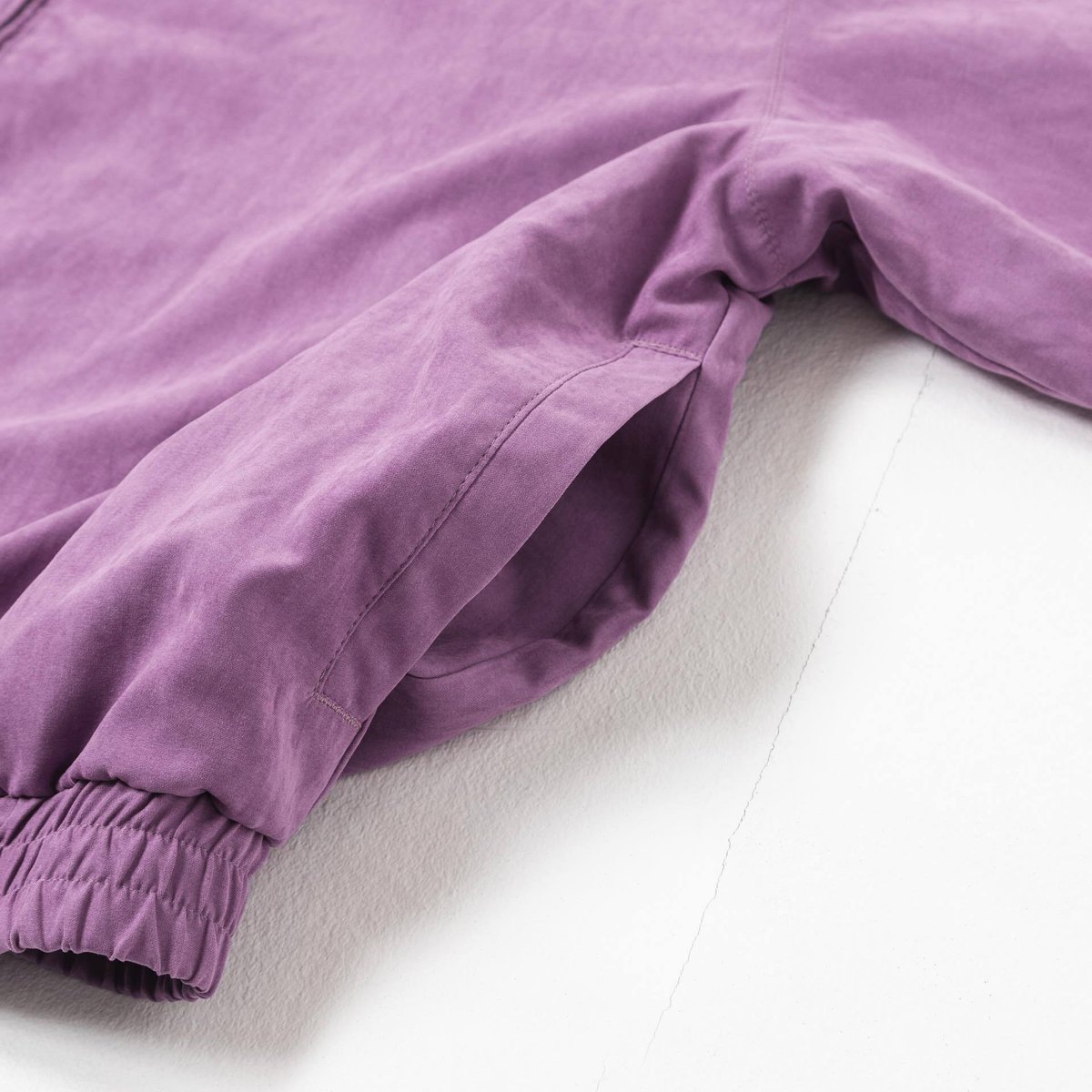 Color Suede blouson-23AW--パープル×レッド | harapeco S