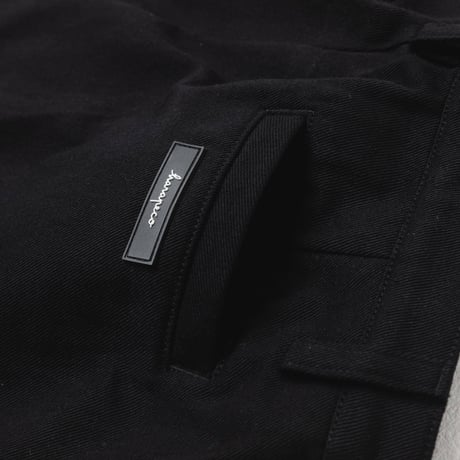 Twill Pants-ブラック