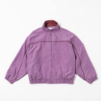 Color Suede blouson-23AW--パープル×レッド