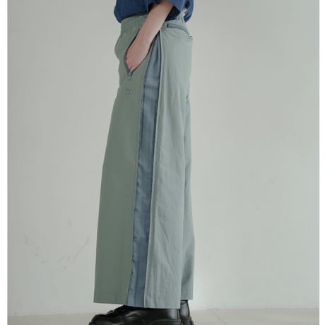 SideZipp Nylon Track Pants - ブルー
