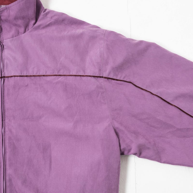 Color Suede blouson-23AW--パープル×レッド | harapeco S