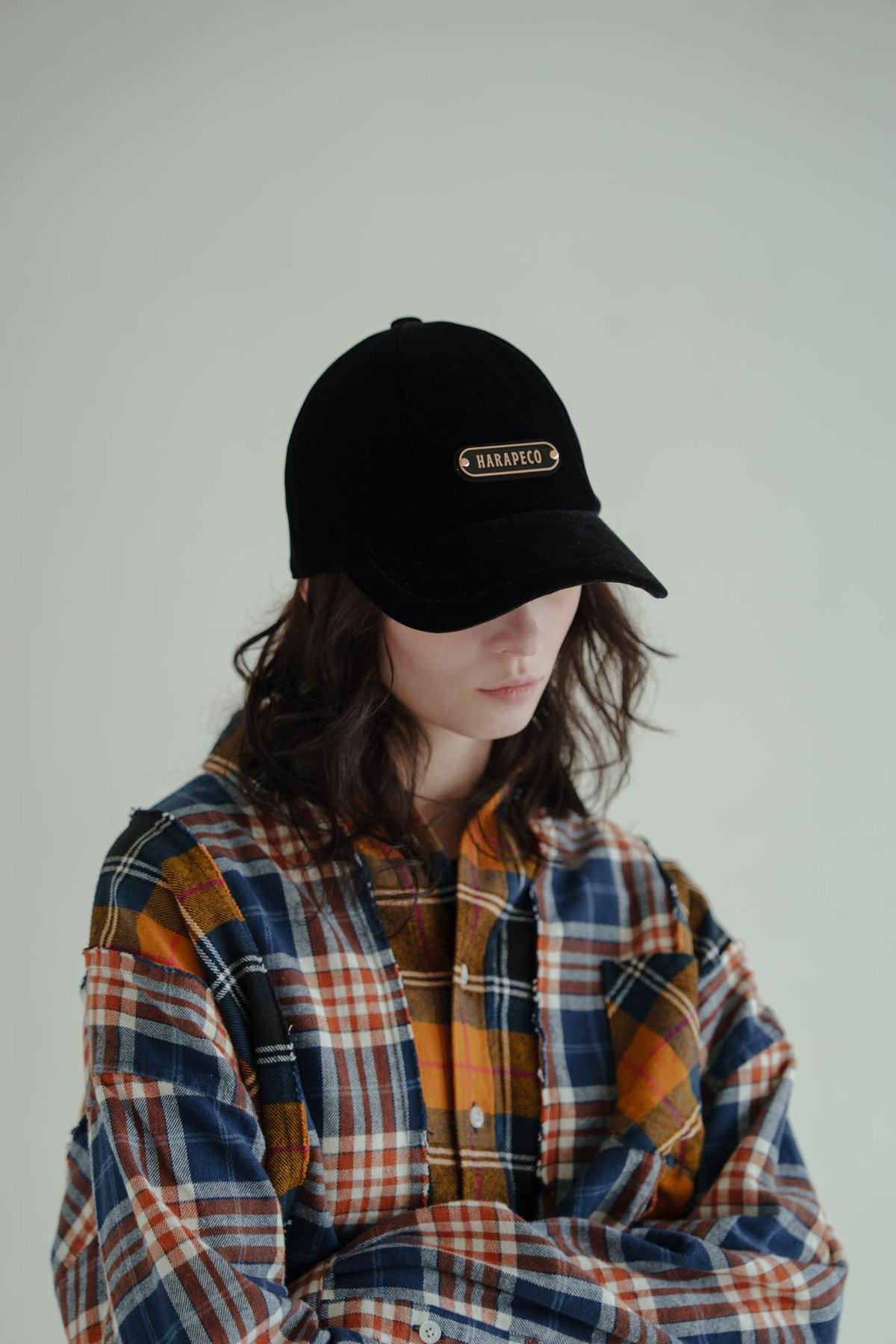 Smooth Velour Cap - ブラック | harapeco Store