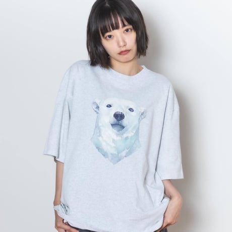 ShiroKuma Tee - グレー