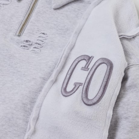 Rebuild HalfZip Sweat - ホワイト