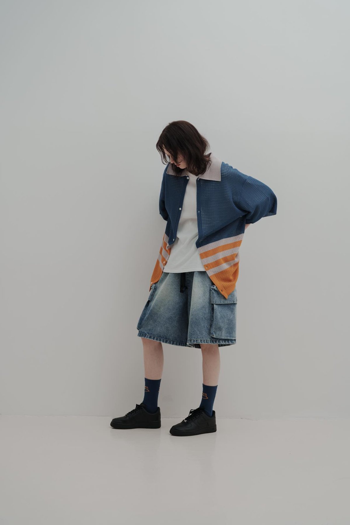 【haek】half denim pants/ハーフデニムパンツ haek ジーンズ デニム デニムパンツ half denim pants/ハーフ