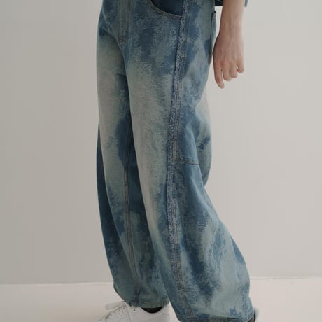 DENIM PANTS - ブリーチ