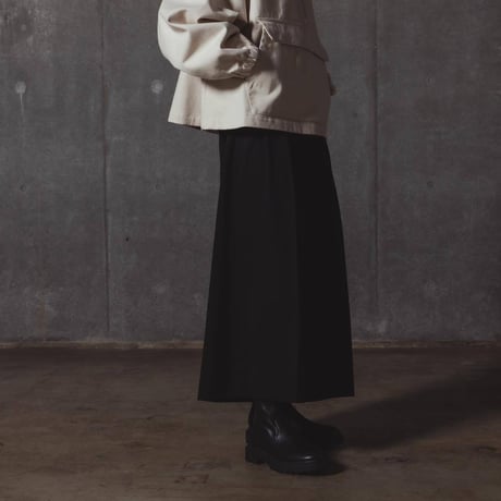 Center Press Wide-Pants(23ver.)-ブラック