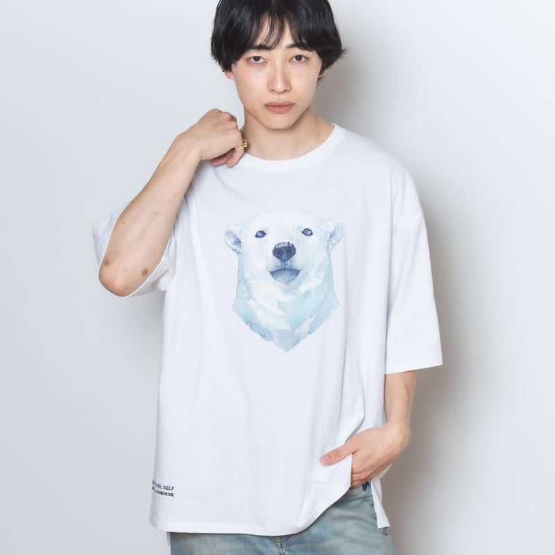 ShiroKuma Tee - ホワイト | harapeco Store