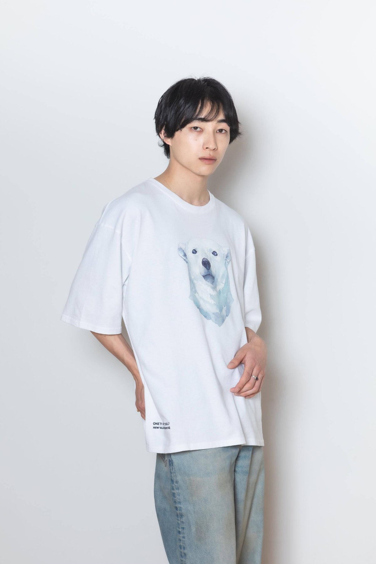 ShiroKuma Tee - ホワイト | harapeco Store