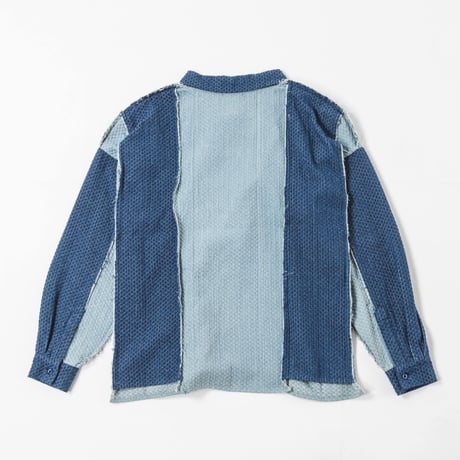 Rebuild HalfZip Denim - ブルー