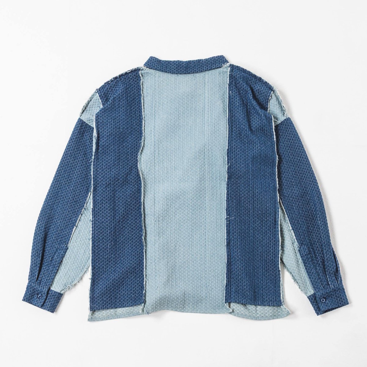 Rebuild HalfZip Denim - ブルー | harapeco Store