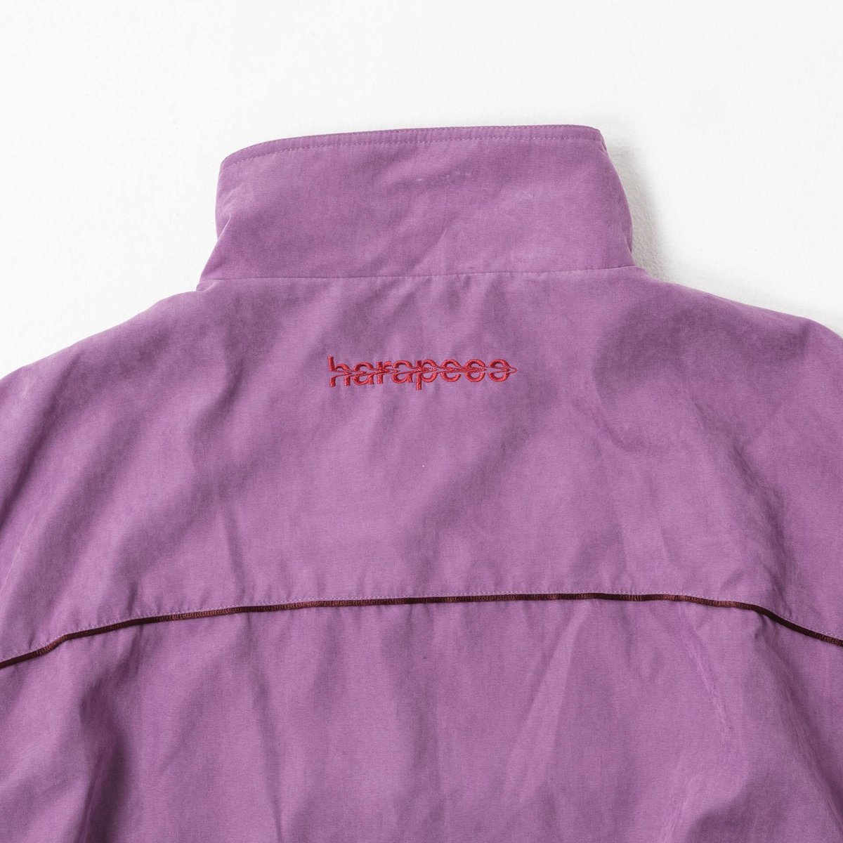 Color Suede blouson-23AW--パープル×レッド | harapeco S