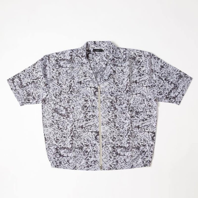 Jacquard Shirts Jacket-ブラック | harapeco Store Jacquard Shirts Jacket-ブラック | harapeco Store