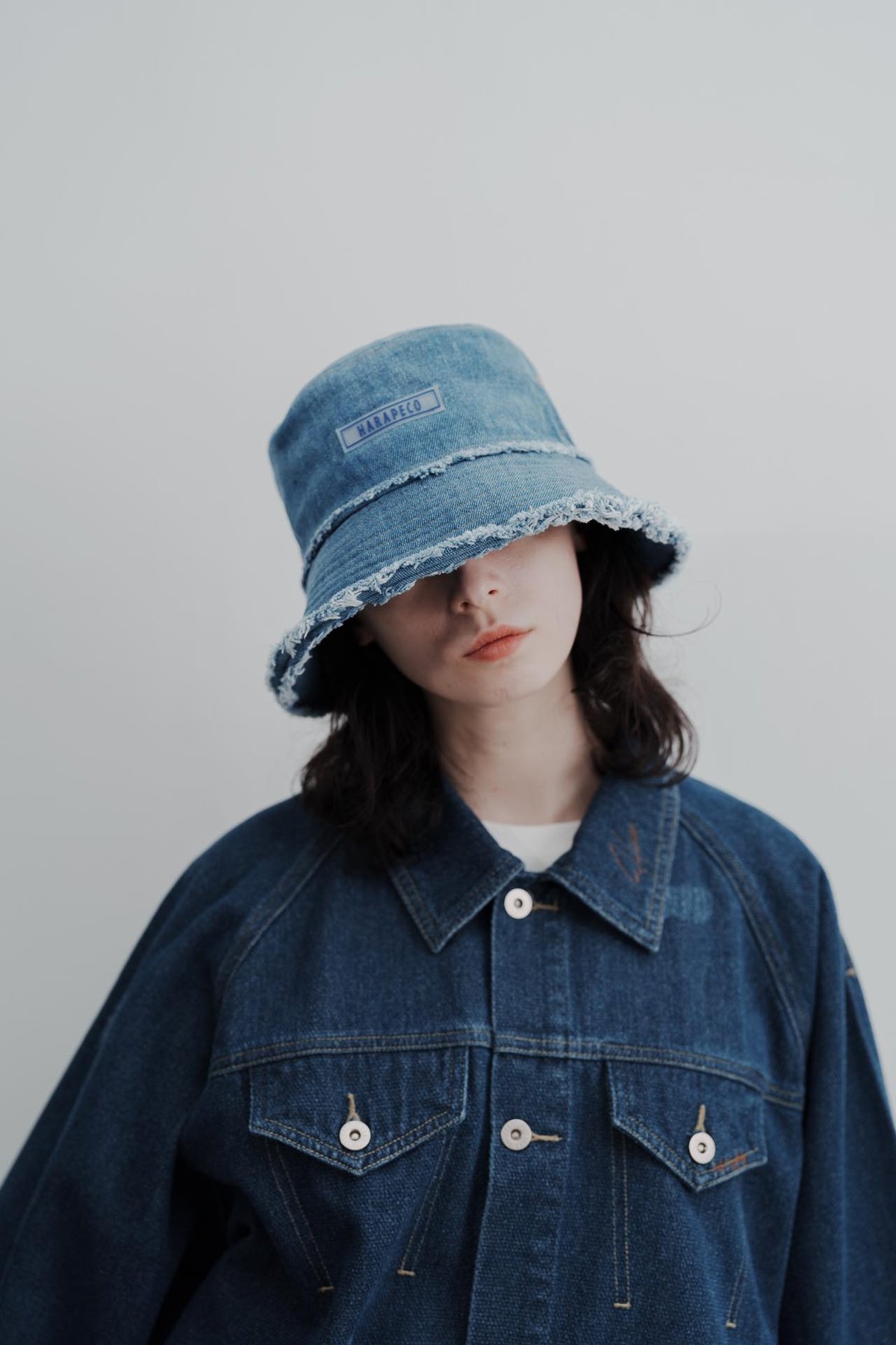 DENIM HAT - ブルー | harapeco Store