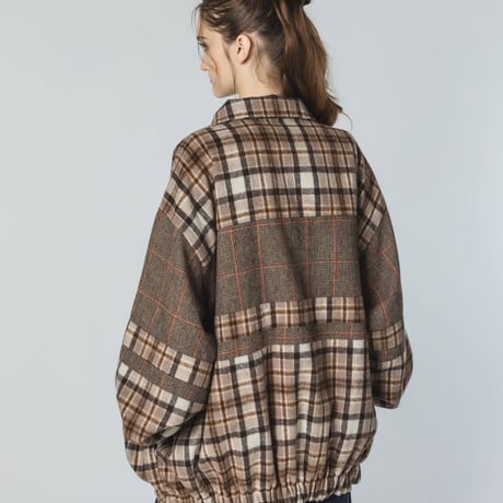 2pattern Checked Jacket - type A