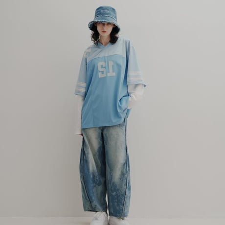 GAME TEE - ライトブルー