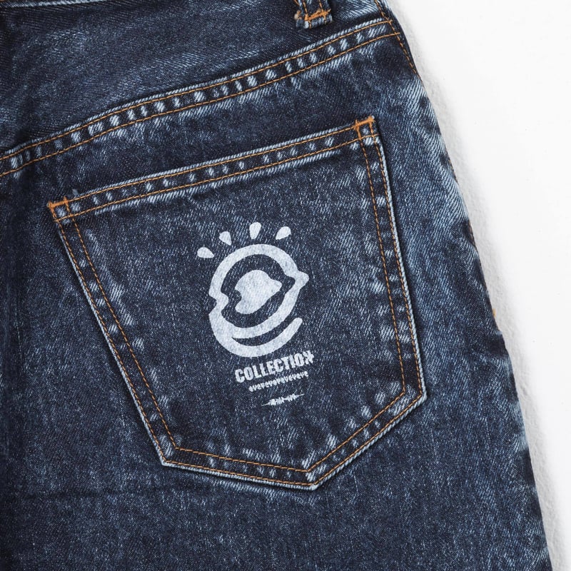 e]Denim Pants-ケミカル | harapeco Store