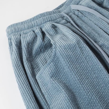 Corduroy Easy-Pants-ブルー