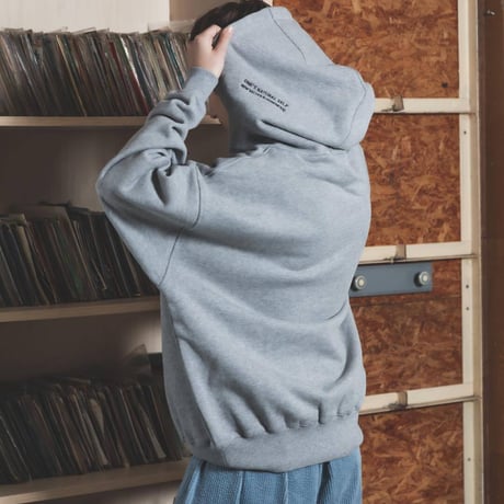 Neko Hoodie(Akubi)-グレー