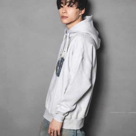 Okami Hoodie(nihiki)-ホワイト